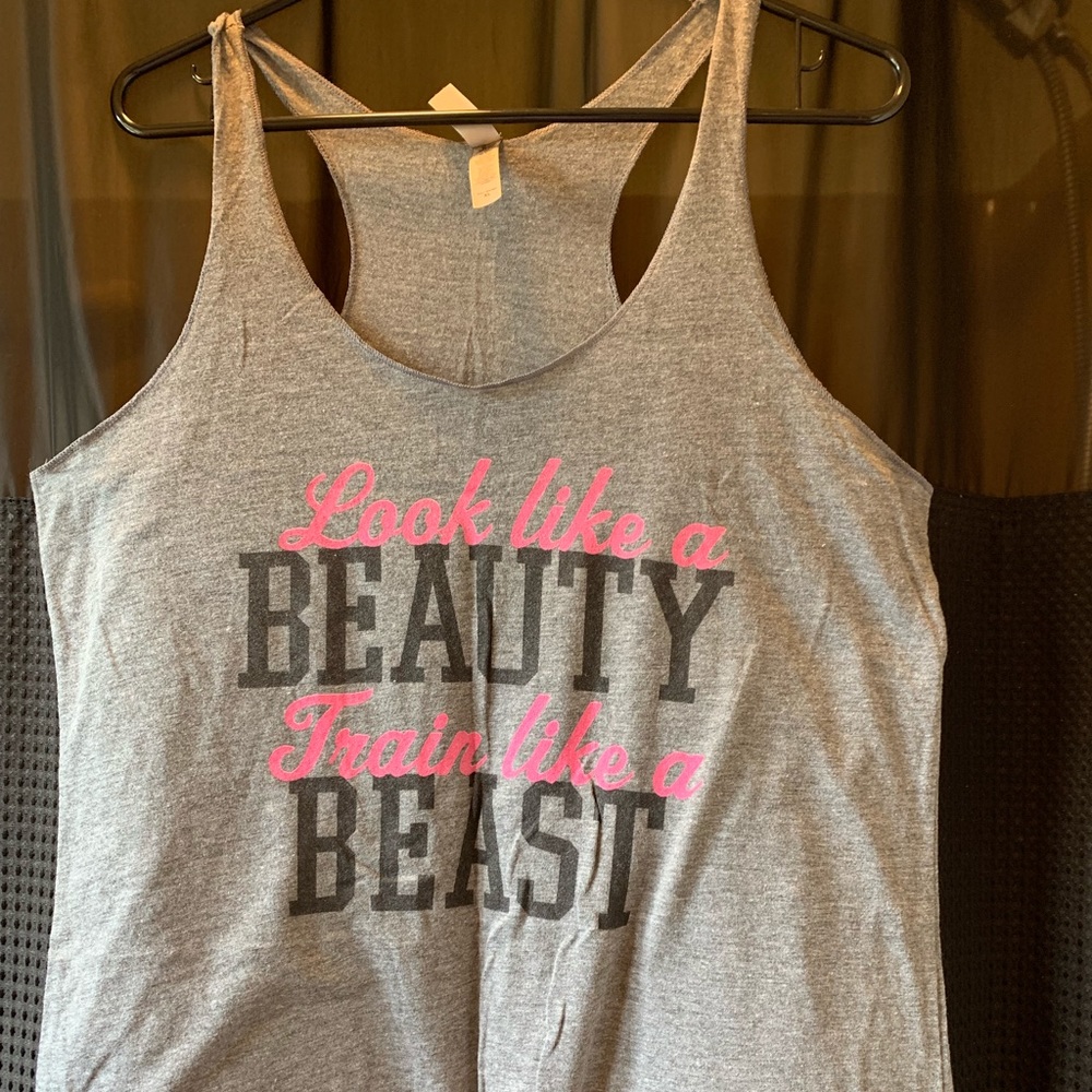 Racerback tank top